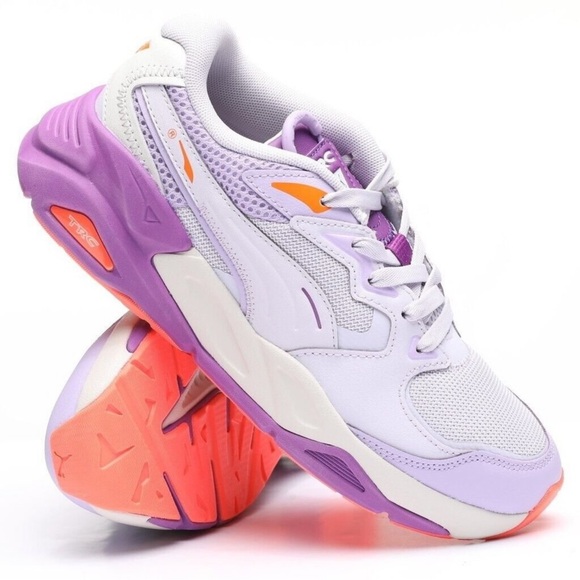 Puma Women’s TRC Mira Trail Mix Shoe Sneakers Color Lavender Size 10 - Picture 1 of 11